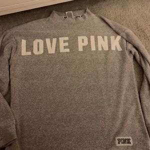 Pink Sweatshirt and Leggings Set